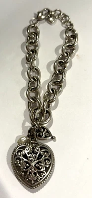 Pulsera corazón Betsy Johnson - firmada Foto 1 de 4