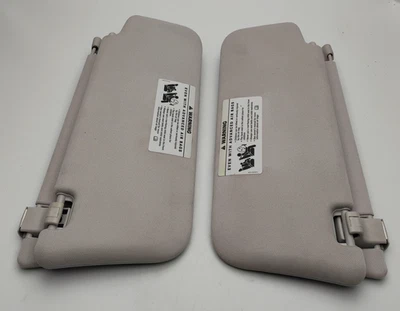 2003-2009 Mercedes-Benz E-класса LH и RH солнцезащитный козырек серый W211 E320 E350 E500 OEM - Изображение 1 из 2