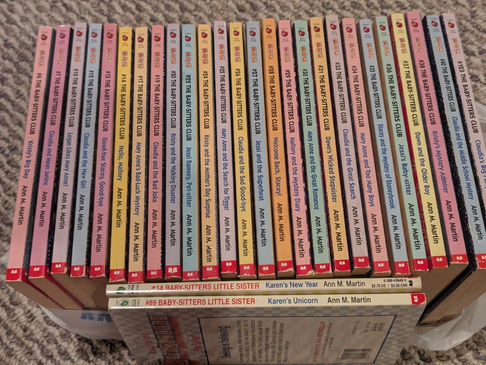 26 Ann Martin Original Baby-Sitters Club Books/ 2 Baby-Sitters Little Sister GUC - Image 1 of 4