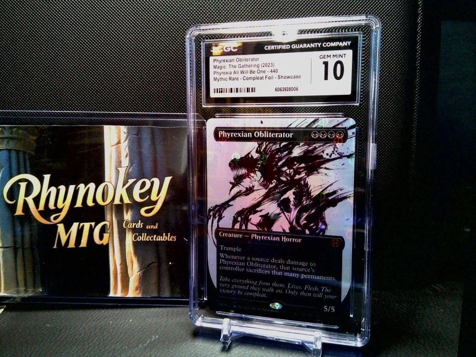 Phyrexian Obliterator (Showcase) (Step-and-Compleat Foil) Gem 10 - Image 1 of 1