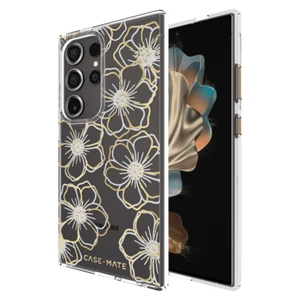 Case-Mate Floral Gems Case For Samsung Galaxy S24 Ultra - Gold - Picture 1 of 5
