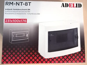 Verteilerschrank Aufputz 8M 231x100x176 - Bild 1 von 3