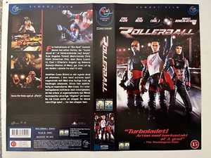 Vintage; Rollerball; Chris Klein; VHS Cover Only - Danish Edition - No Tape - Picture 1 of 1