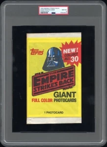 1980 Topps Star Wars Empire Strikes Back Trading Card GIANT Pack PSA8 None Highr - Picture 1 of 3