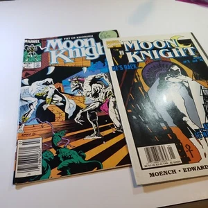 Marvel Moon Knight #2 (Fine) 🔑 1st Arthur Harrow +Extra Book  #BIN033 - Picture 1 of 4