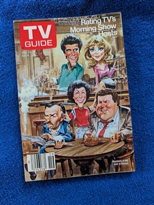 TV GUIDE MAGAZINE (FN/VF) CHEERS MAY 1986 Ted Danson Shelley Long MAINE Edition - Picture 1 of 5