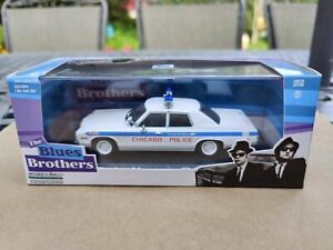 GREENLIGHT 86422 1:43  Blues Brothers Dodge Monaco Chicago Police (1975)