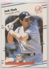 1988 Fleer Update Glossy Jack Clark #U-47