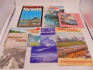 Vintage travel photo souvenir books/brochures-Canada paperbacks - Picture 1 of 6