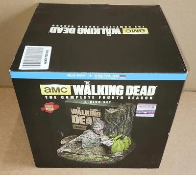 THE WALKING DEAD COMPLETE 4 BRAND NEW LIMITED EDITION REGION A BLURAY BOXSET - Image 1 of 2