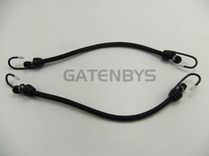 2x 18" Bungee Straps Cord Motorcycle Luggage Suit Case Camping Trailer Caravan - Picture 1 of 2