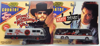 Autobús Hank Williams Jr. & Marty Stuart Country Tour ~ Road Champs 1993 (RTC1441) Foto 1 de 4