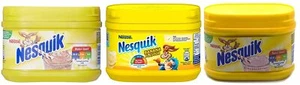 Nesquik Nestle Combo Pack, Chocolate, Banana & Strawberry Flavour (300 gm Each) - Picture 1 of 7