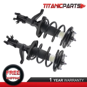 Front Shocks Complete Struts Assembly For Honda CR-V 2.4L 2002-2006 One Pair - Picture 1 of 12