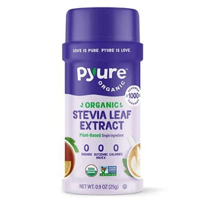 Pyure Organic Stevia Extract, Single Ingredient Powdered Sweetener - Picture 1 of 7