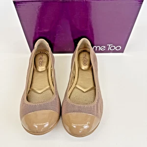 me Too Harbor12 Women's Tan Shoes Flats Size 9M New In Box - Picture 1 of 13