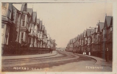 Postal De Cornwall Penzance Morrab Road RP - Imagen 1 de 2