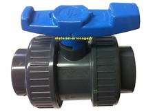 Vanne PVC Ø 50 FF à Coller Pression - Raccord Piscine Arrosage - 16BS505000H