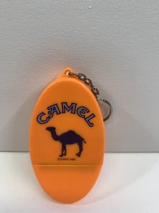 Vintage Schlüsselanhänger Camel orange Etui leer ohne Feuerzeug - Bild 1 von 8