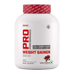 Weight Gainer Powder - 3 kg Double Chocolate GNC Pro Performance weight gainer