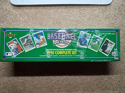 Upper Deck 1990 Complete Set MLB Baseball Cards w Holograms NEW, FACTORY SEALED