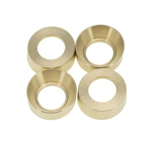 MarsRC 4pcs Brass Weighted Inter Wheel Insert For Axial SCX 24 1/24 Axial 90081 - Picture 1 of 5
