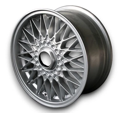 Llantas de aleación X Spoke Style plateadas para VW Jetta II 7x15 ET 24 - Imagen 1 de 3