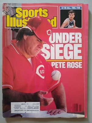 Sports Illustrated 3 de abril de 1989 Pete Rose Foto 1 de 2