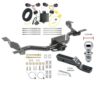 Enganche de remolque para 14-25 RAM ProMaster 1500 2500 3500 con cableado y bola de 1-7/8" Foto 1 de 4