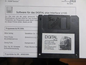 Lenz Digital Plus Diskette For Interface Li 100 With Instructions And Documents - Picture 1 of 4