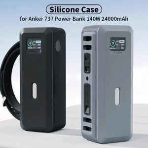 Silicone Case for Anker 737 Power Bank 140W 24000mAh Travel Carrying Case - Picture 1 of 13