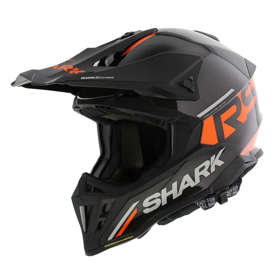 Shark Varial RS Carbon Flair DOD - Naranja - Talla XXL Foto 1 de 4