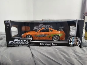 Jada Diecast Fast & Furious Toyota Supra Orange 1/18 - Picture 1 of 3
