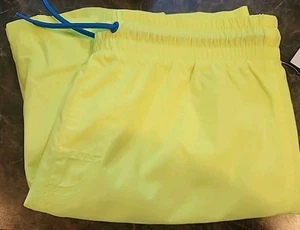 Old Navy Boys sz 14-16 Size XL Neon Yellow Lined Swim Trunk Shorts NWT - Picture 1 of 5