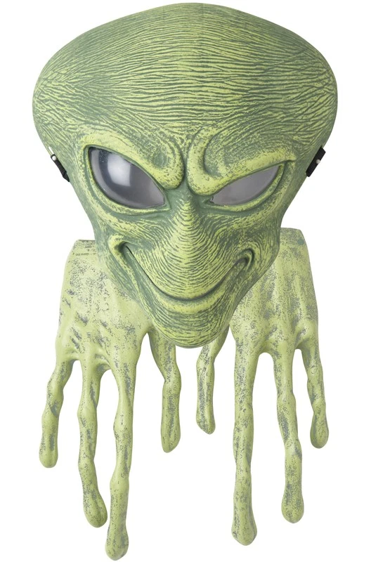 California Costumes Alien Green Mask and Hands. 60606