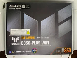 ASUS TUF Gaming B850-PLUS WiFi 7 AMD AM5 ATX DDR5 PCIE 5.0 Gaming Motherboard - Picture 1 of 6