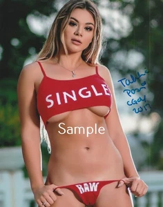 Tahlia Paris authentic signed autographed 8x10 photograph proof COA WW - Picture 1 of 2