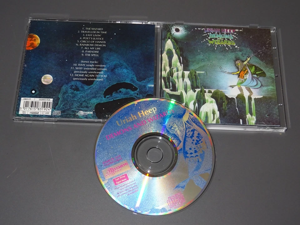 URIAH HEEP - DEMONS AND WIZARDS / REMASTERED-CD 1996 (CD MINT-) - Bild 1 von 1