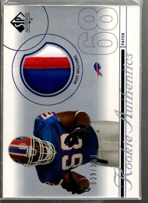 A4181- 2002 SP Authentic #227 Mike Williams JSY RC Jersey /350 (SAMPLE PICTURE) - Image 1 of 2