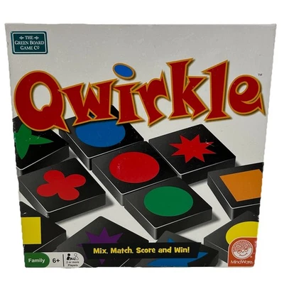 Qwirkle Board Game The Green Board Game Co 2006 2-4 Players Complete in Box - Image 1 of 4