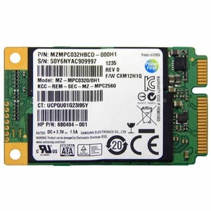 Samsung MZ-MPC0320/0H1 SSD Msata 32GB Disque A État Solide Thin Client Notebook - Photo 1/1