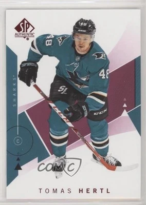 2018-19 SP Authentic Red Tomas Hertl #37 - Image 1 of 2