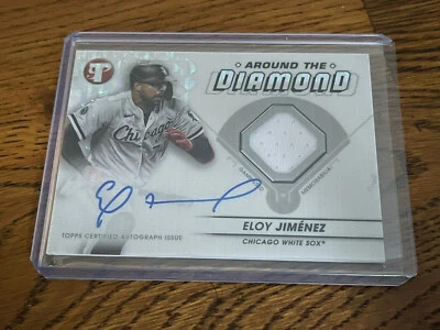 Eloy Jimenez 2023 Topps Pristine Around The Diamond Auto Relic /99 White Sox - Image 1 of 2