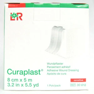 Wundpflaster Curaplast sensitiv 8 cm x 5 m REF 30618 - Bild 1 von 1
