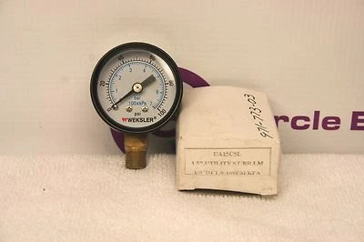 Weksler UA15C8L Gauge 100xkPa 0-100 PSI**NEW in Box** #11 - Image 1 of 2
