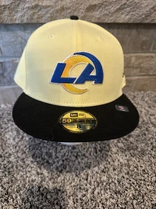 Los Angeles LA Rams NFL Authentic New Era 59FIFTY Fitted Cap - 5950 Hat - Picture 1 of 12