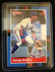 1988 Donruss Baseball George Brett Royals #102 FREE SHIPPING!!!!!!!! (read desc)