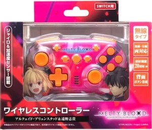 Melty Blood Wireless Controller Arcueid Brunstad & Shiki Tohno Nintendo Switch - Picture 1 of 3