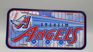 USA Wincraft 90s? Plastic Front License Plate Car Tag Anaheim Angels MLB - Picture 1 of 2