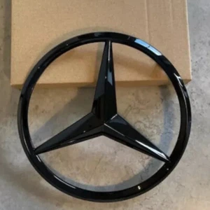 Rear Boot Star Badge For Mercedes E Class W207 Coupe A2078170216 - Gloss Black - Picture 1 of 2